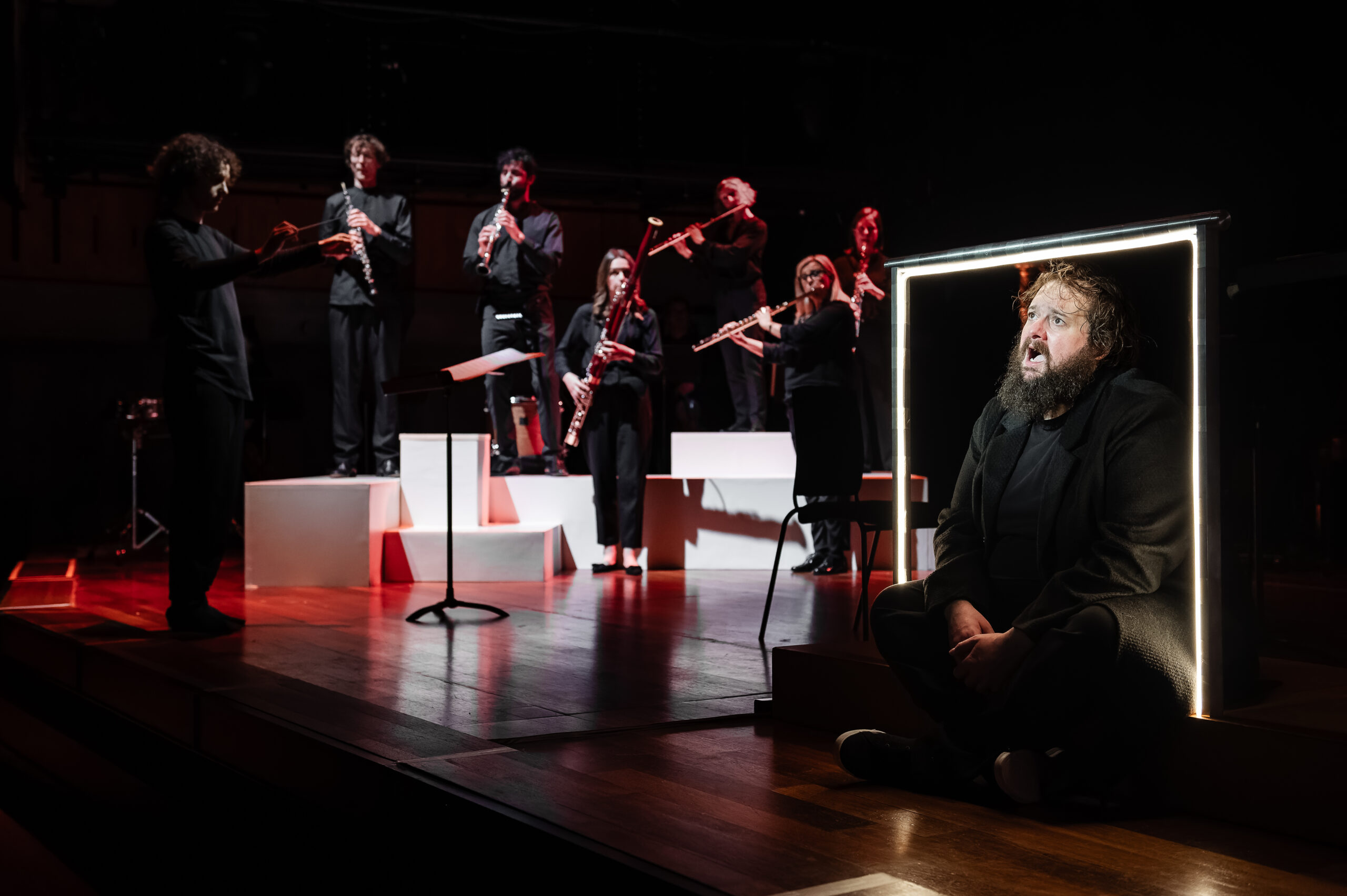 Hans Zender with Allan Clayton, 2024