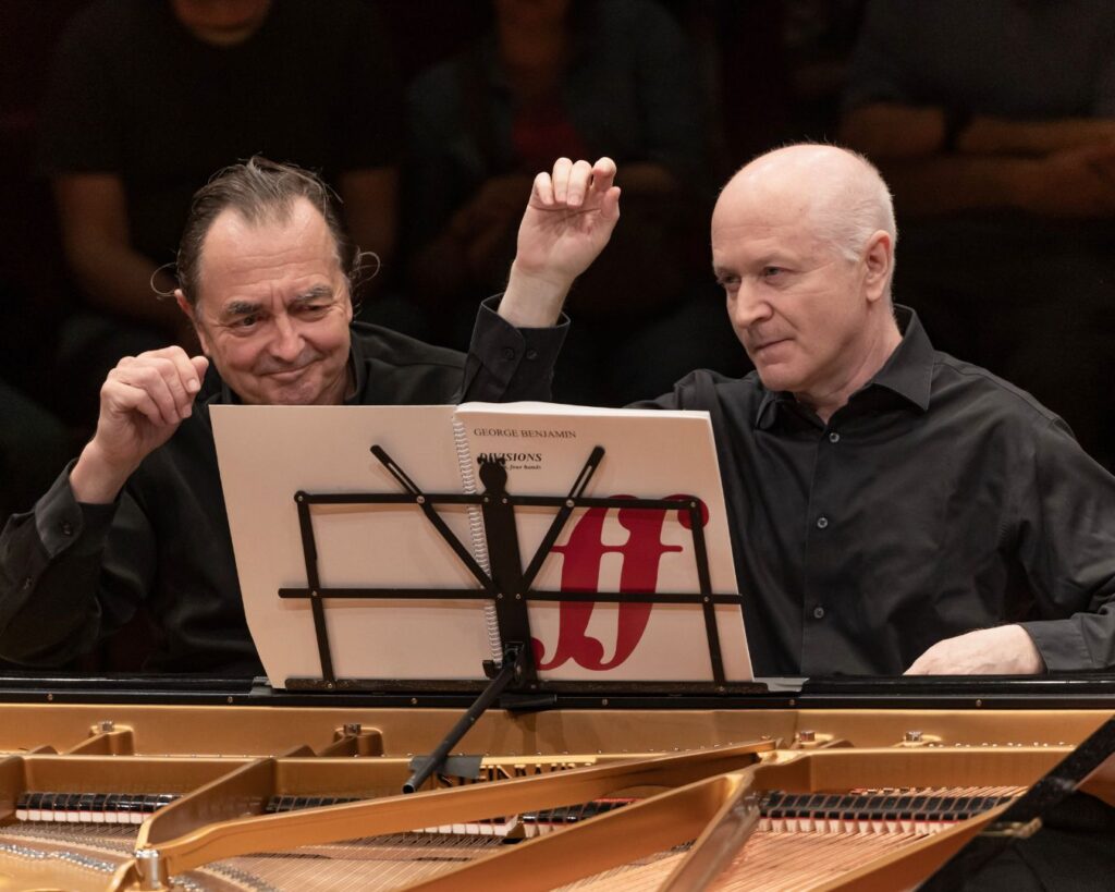 Stories: Pierre-Laurent Aimard and George Benjamin, Part I